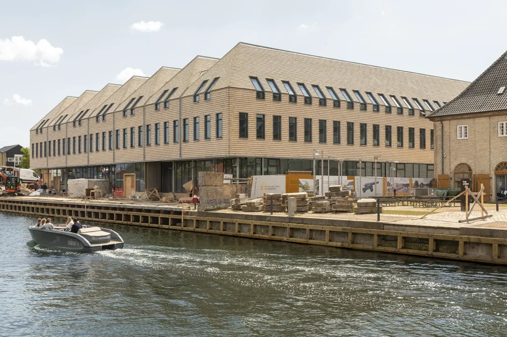 Kuglegården i København. Foto: Byggeselskab Mogens de Linde. Kuglegården, Holmen